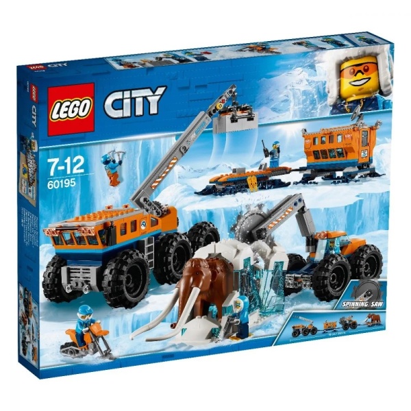 Lego City Baza Arctica 7-12 Ani 786 Piese 60195